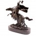 Скульптура «Конный рыцарь в доспехах с топором в руке»